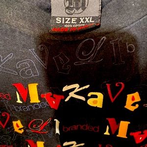 Vintage Makavelli Branded T-shirt